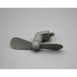 Gray Plug Life Pocket Fan 8Pin Port iPhone 6 6 Plus 7 7 Plus 8 8 Plus X UNTESTED
